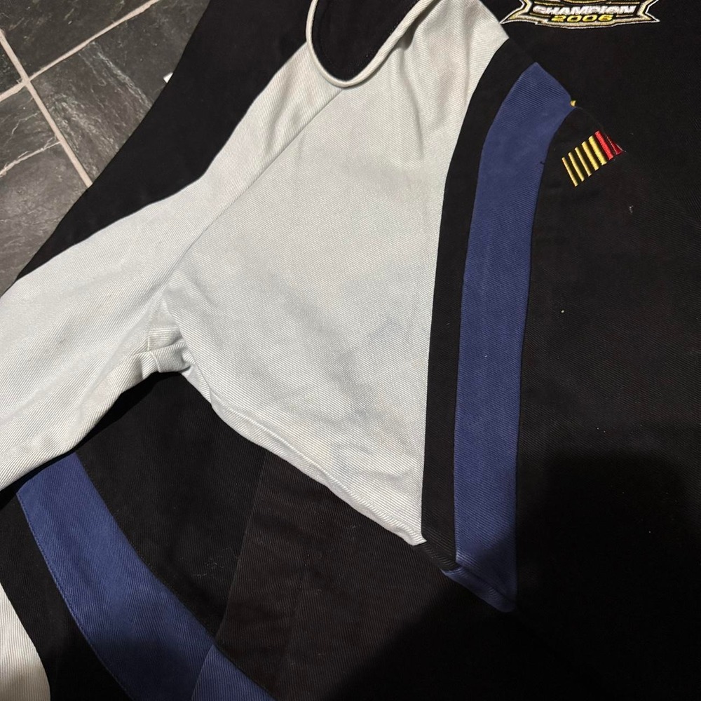2006 Y2K Chase Authentics Drivers Line Jimmie Johnson #48 Nascar Jacket - 3XL - Picture 3 of 7